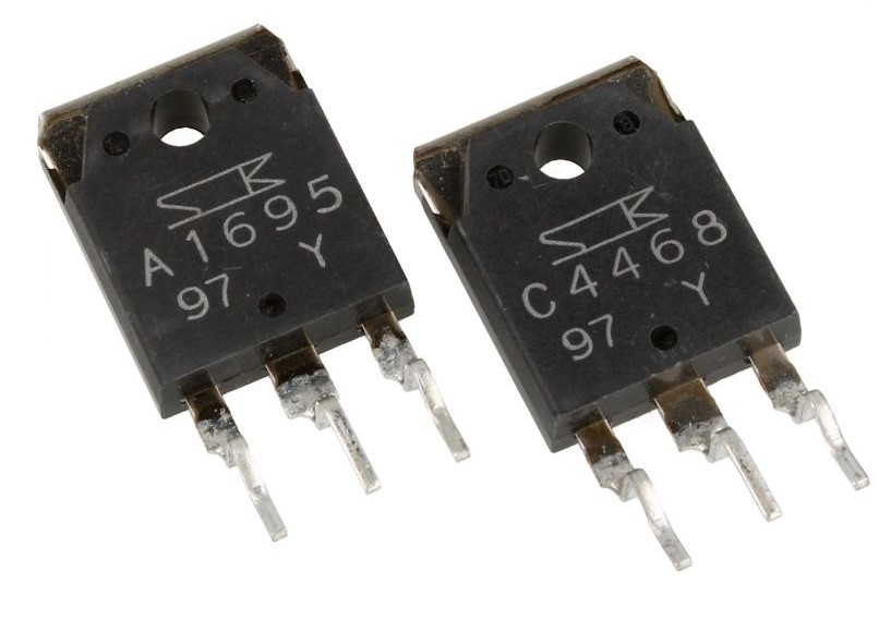 2SC4468, 2SA1695, pereche, SI-N, SI-P, SANKEN