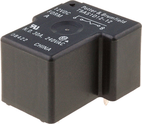 Releu 110VDC, 30A, SPTS-NO, 4 pini, T9AS1D12-110, TYCO