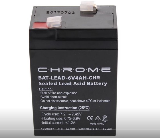 Acumulator 6V, etans, 4Ah,  BAT-6V4AH