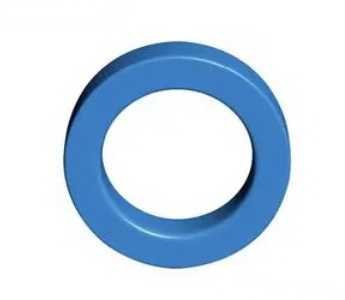 Tor ferita, Ferită: toroidală; Lung: 14,9mm; Øint: 31,75mm; Øext: 51,7mm; 73nH,  MS-200060-2, ARNOLD