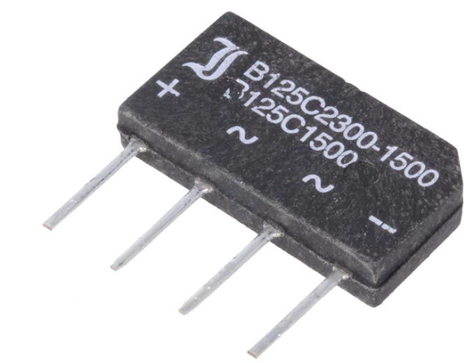 B125C1500A, Punte 1,5A, 250V, DIOTEC