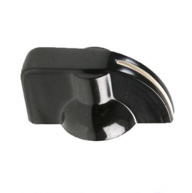 Buton comutator rotativ, NEGRU, ax 6.4, 6.1mm, bachelita, MCPN-1, MULTICOMP