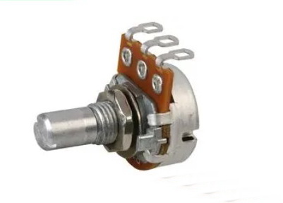 Potentiometru 25K lin, 6mm, mono, P160KNP-0EC15B25K