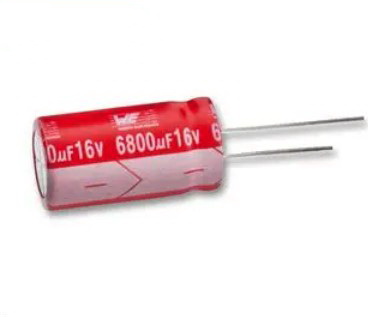 1uF/63V, Condensator electrolitic, 5x11mm, 105C, RM2, WURTH