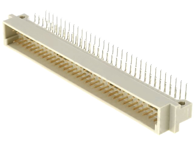 Soclu; DIN 41612; tip B; tată; PIN: 64; a+b; THT; drep, ZDIN-BM-64P