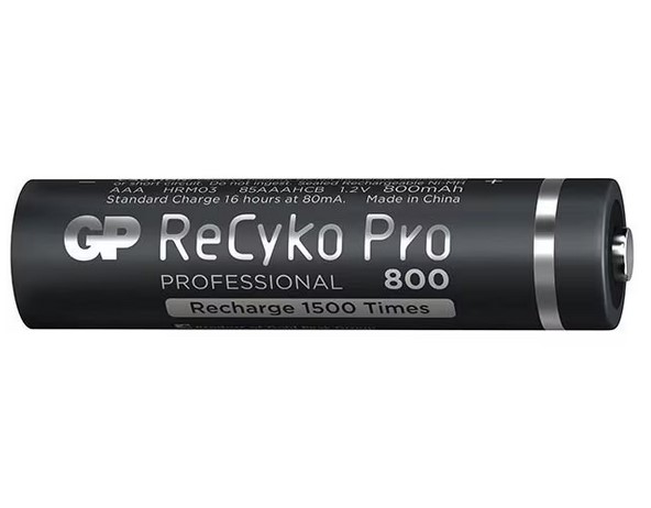 Acumulator 1.2V, NI-MH, AAA, R3, 800mA, 2 buc, Set 2 , GP85AAAHC