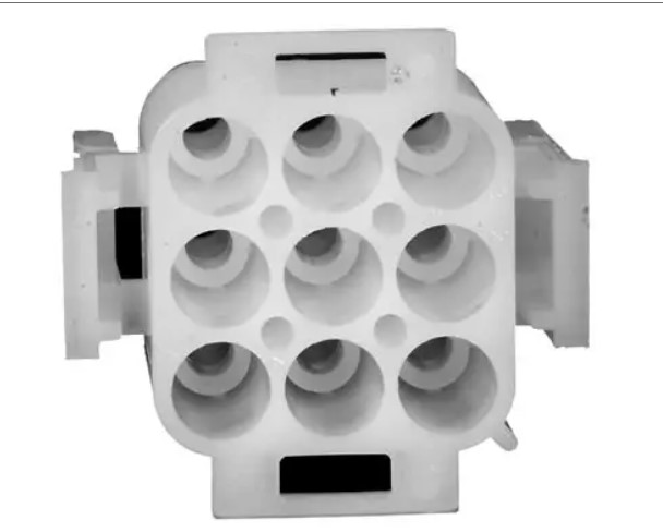 Mufă; cablu-placă; tată; Universal MATE-N-LOK; 6,35mm; PIN: 9, 1-480706-0