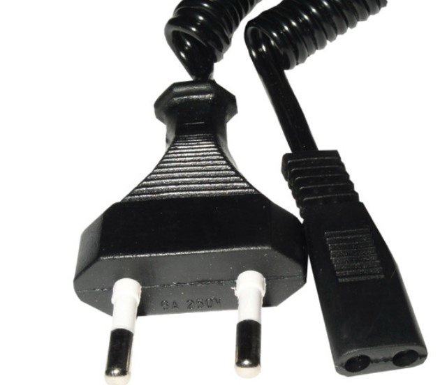 CABLU ALIMENTARE , APARAT DE RAS, 220V, 1,8m , SPIRALAT, Cable-872