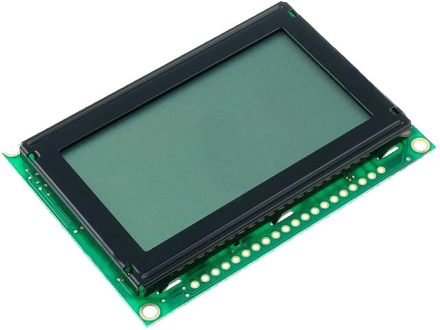 Display LCD, Grafic, 128x64, RG12864B-GHW-V, RAYSTAR OPTRONICS