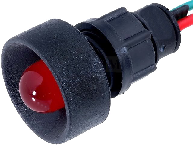 Lampa semnalizare, 12-24VAC, PANOU, LED, ROSU, LKS12-24-R