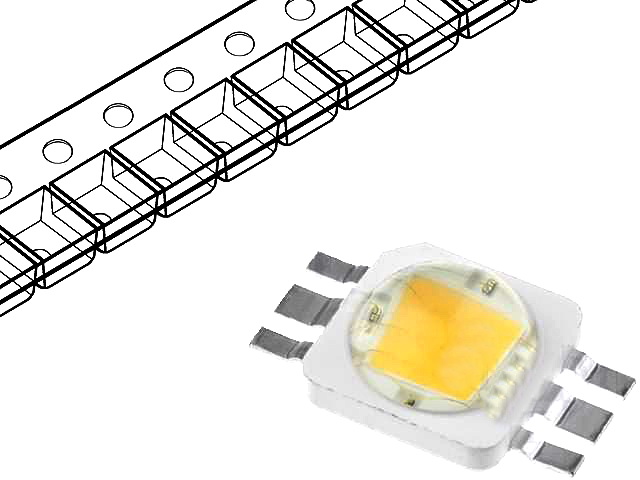LED putere alb, 2W, 150lm, 8.9-11V, SLHNNWH629T1, SAMSUNG