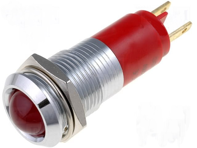 Lampa semnalizare 24V, led, rosu, IP67, SMBD14024