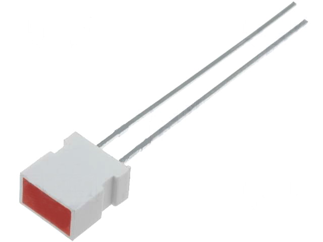 Led rosu, 3.65x6.15mm, rama, L-1043ID, KINGBRIGHT ELECTRONIC