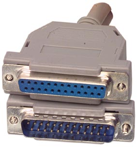 Cablu D-Sub, 25pini mama, 25pini tata, 2m, CABLE-102/2