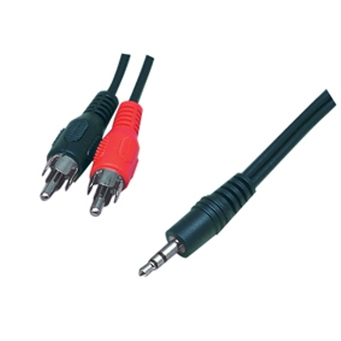 Cablu jack 3.5mm stereo tata, 2 rca, tata, 1.5M, CABLE-458