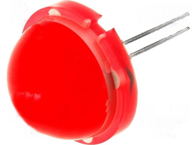 LED 20mm, rosu, 4-13mcd, DLC2-6ID ,12 pin
