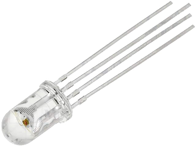 Led tricolor rosu, verde, galben, 5mm, OSTDMC5B61A