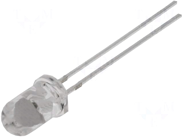 Led 5mm, albastru, clear, 7000mcd, 2.8-4V, OSUB5131A-PQ