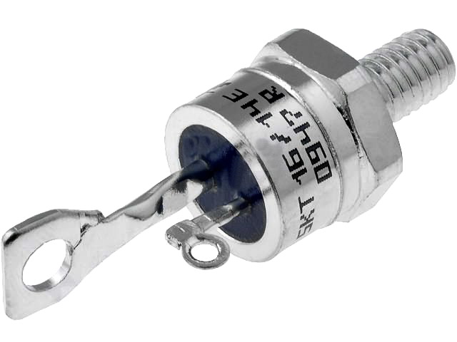 Tiristor 16A, 400V, T32-16-04. TO48, LAMINA