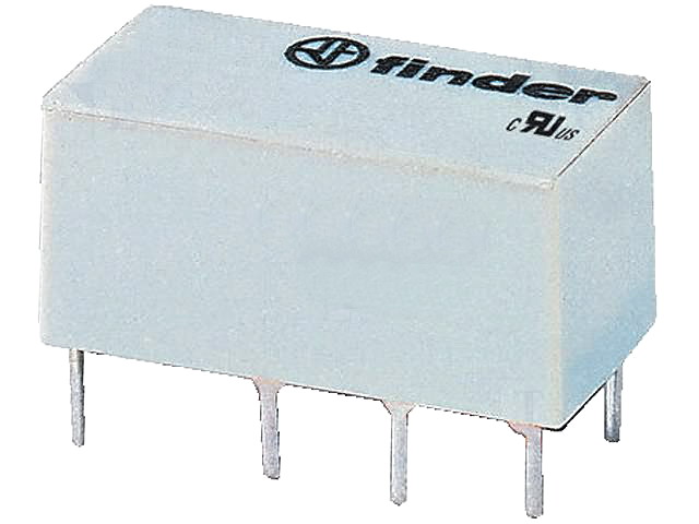 Releu 24VDC, 2A, DPDT, 30.22.7.024.0010, FINDER