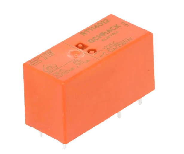 Releu 12VDC, 12A, SPDT, RT114012, SCHRACK