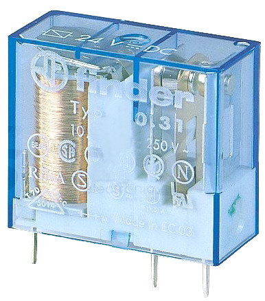 Releu 24VDC, 8A, DPDT-NO, 40.52.9.024.000, FINDER