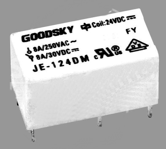 Releu 12VDC, SPDT, 5A, JE112D