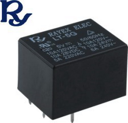 Releu 5VDC, 1A, SPDT, RSY-5, RAYEX