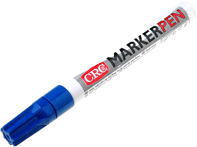 Marker albastru, vopsea cu ulei, CRC-MARKER-BL