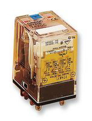 Releu 24VAC, 10A, DPDT, MY2IN-24ACS, OMRON