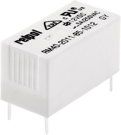 Releu 12VDC, 8A, SPST-NO, RM40-Z-12, RELPOL