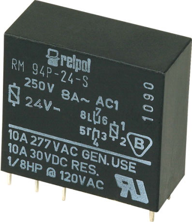 Releu 5VDC, DPDT, RM94-P-5V-S