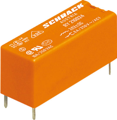 Releu 24VDC, 8A, SPST-NO, RY530024, TYCO