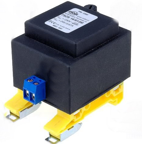 Transformator 24V, retea, 230/24V, 0,66A, montare sina, TSZS16/24V