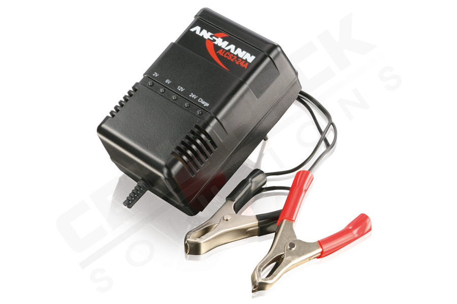 Incarcator acumulatori 2V, 6V, 12V, 24V, ALCS2-24A, ANSMANN