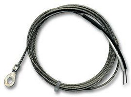 Sonda de temperatura, termocuplu tip J, cu papuc 6mm, 350C, FW-J-2M