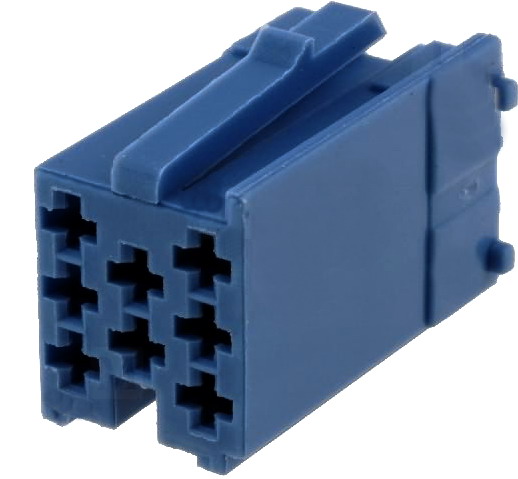 Mufa Mini ISO, 8 pini, carcasa, 331441-3