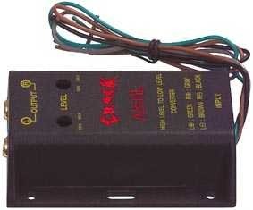 CAR-AX03, Atenuator semnal audio la RCA