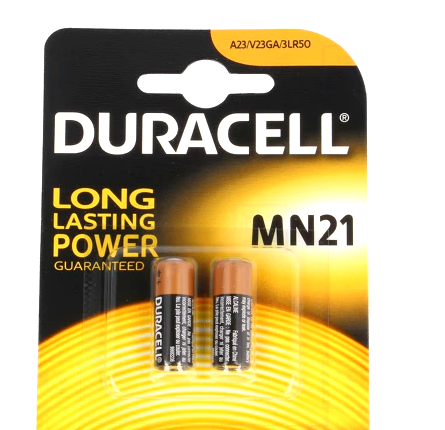 Baterie 12V, 23A, A23, 8LR932, BAT-23A/DR, 2 buc, DURACELL