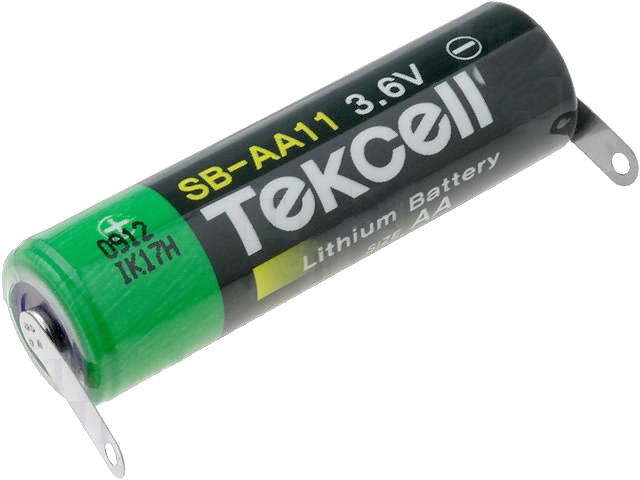 BAT-ER14500CNR, Baterie Litiu, lame, 3.6V/2400mA