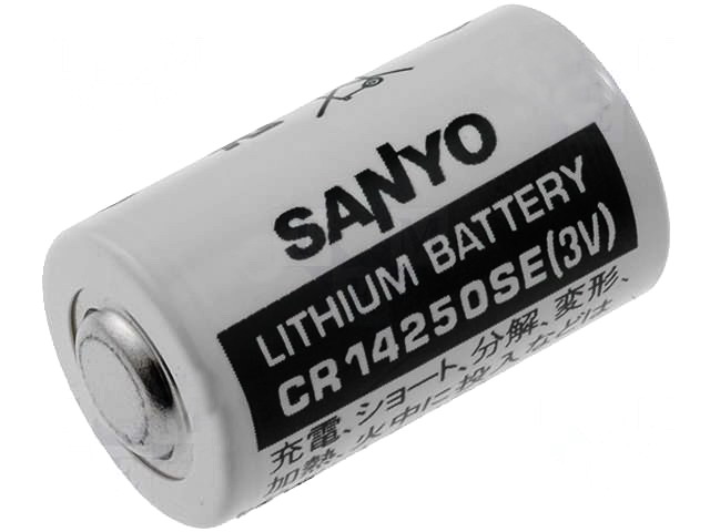Baterie litiu, 3V, 900mA, 1/2AA, BR-CR14250SE, SANYO TDK