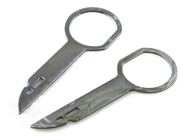 Chei extragere radio, set VW, Audi, Mercedes, Becker, KLUCZ 65.240