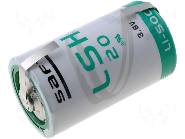 Baterie 3.6V, 13000mA, D, R20, Lithium, LSH20CNR, SAFT