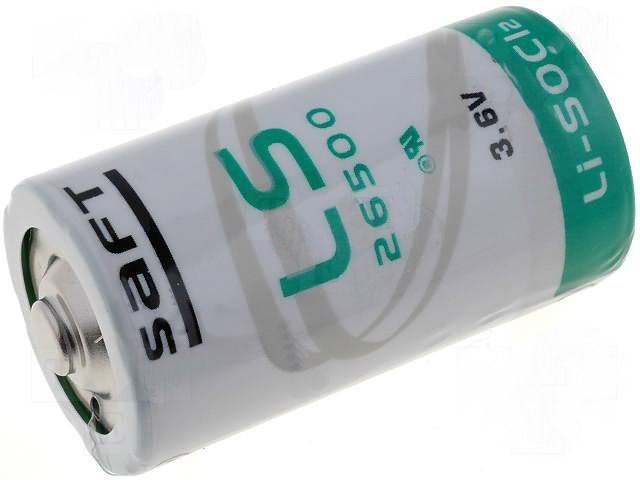 Baterie Litiu,  3.6V, TIP C, 7200mA, SAFT-LS26500