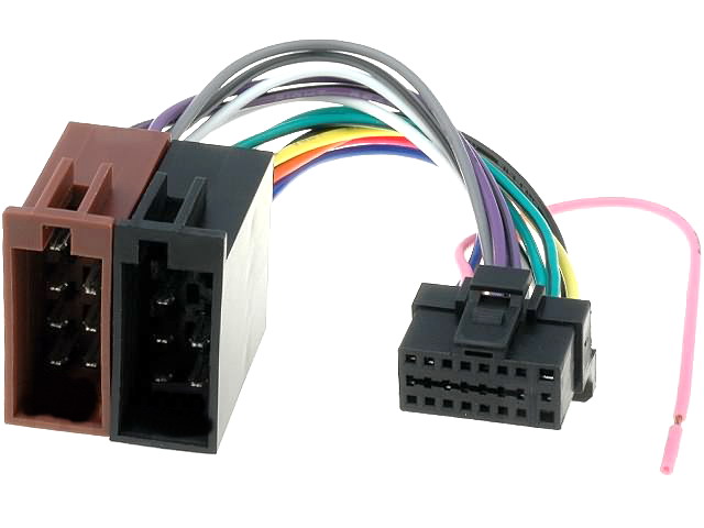 Conector auto, pt radio, Alpine, CDA-Logan, 16 PINI, ZRS-74
