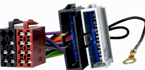 Conector auto, radio, Chrysler, Dodge, Jeep, ISO, ZRS-AS-29B