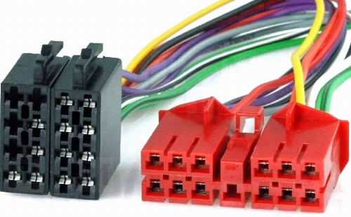 Conector auto ZRS-AS-18B radio  RENAULT->1993 ISO