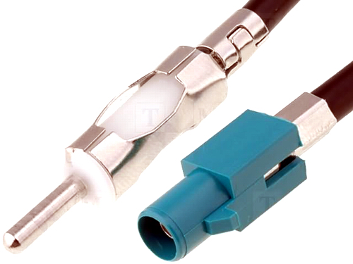 Conector auto, pt radio, Antenna, adaptor, DIN, ZRS-GOLFV-DIN