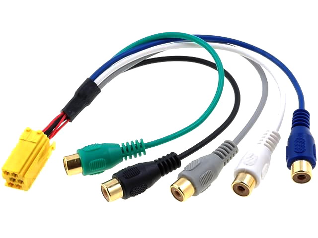 Conector auto, radio, BLAUPUNKT, Mini-ISO, ZRS-ISO-3-W