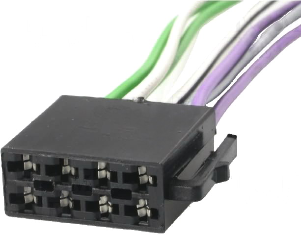 Mufa ISO, difuzor, mama, 8 pini, ZRS-ISO/GL/WT